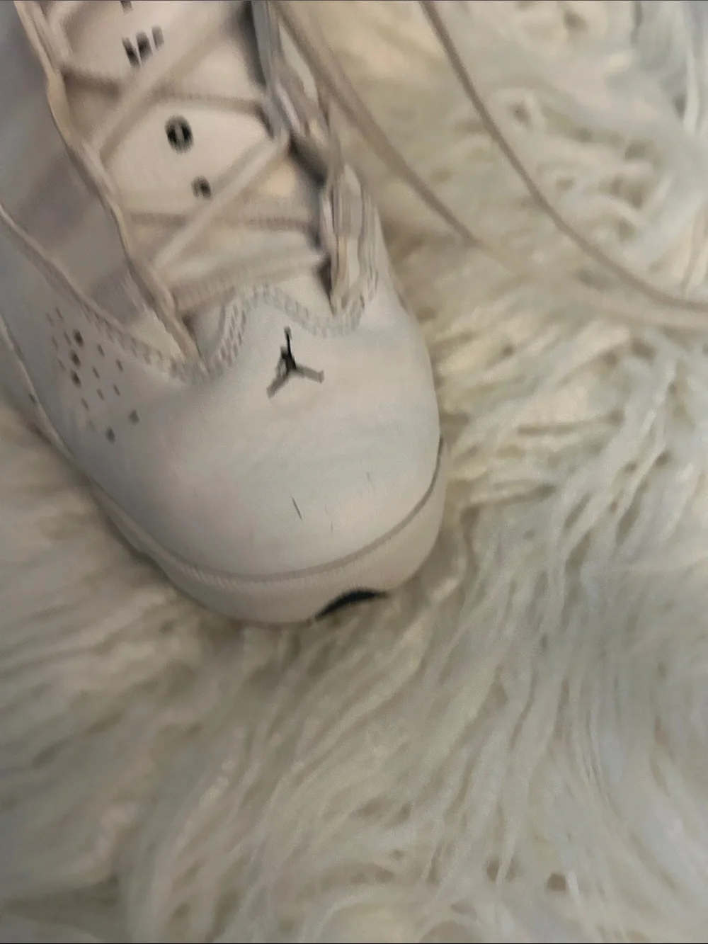 NIke Jordan 6 Rings Mid Confetti - 323419 6.5 youth